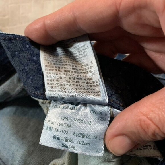 Levis Womens 10 Denim Jeans Blue 525 Perfect Waist Straight Mid Rise Stretch - Picture 7 of 13